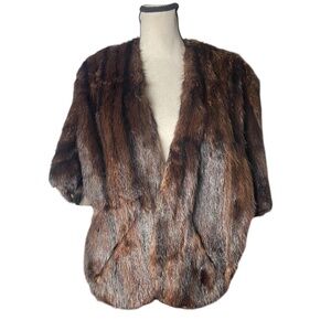Fur Mink Cape